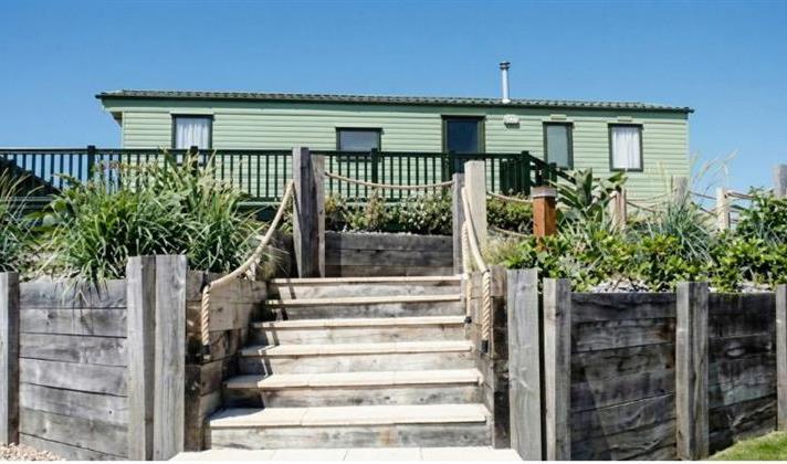 Owners-only caravan holiday home park.