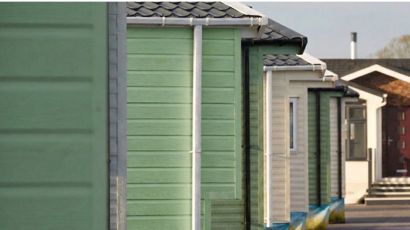 Static Caravan Cladding Collars