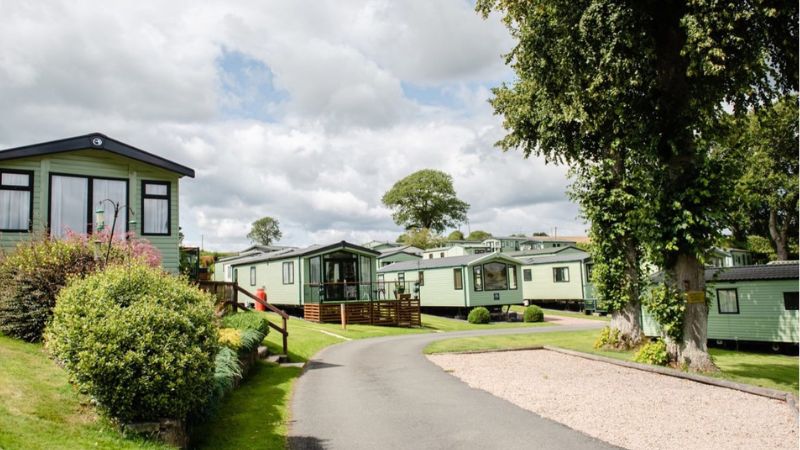 Swapping your touring caravan for a static caravan.