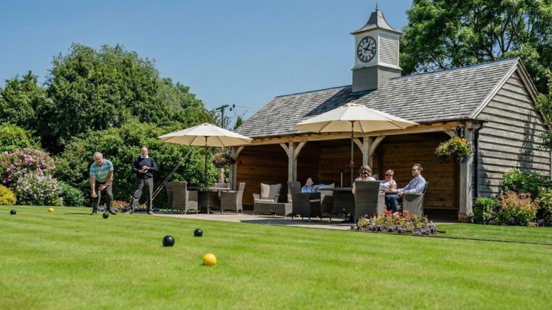 Static caravan park near Shrewsbury, Seven Oaks caravan park.