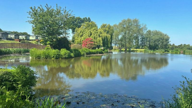 Caravan park in Shropshire, Seven Oaks Holiday Park.