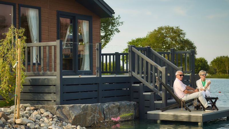 Owners-only static caravan holiday park in Mid Wales