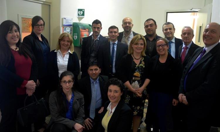 BAKER TILLY MALTA'S STAFF DONATES AN AUTOMATED EXTERNAL DEFIBRILLATOR (AED) TO DAR IL-KAPTAN