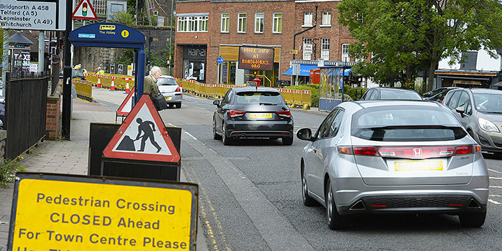 It's been a summer of traffic misery for Shropshire drivers