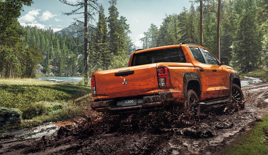 Mitsubishi L200 off-road capability