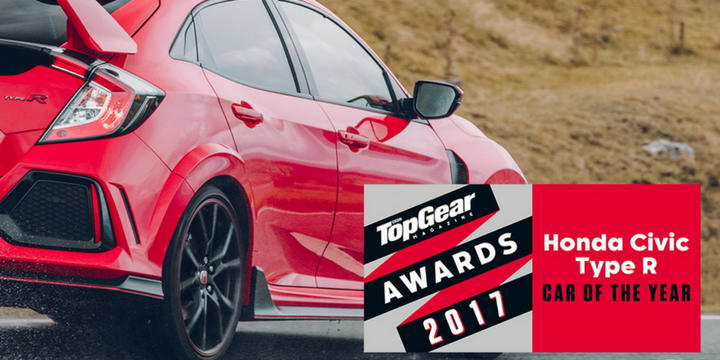 New Honda Type R wins Top Gear's Car of the Year